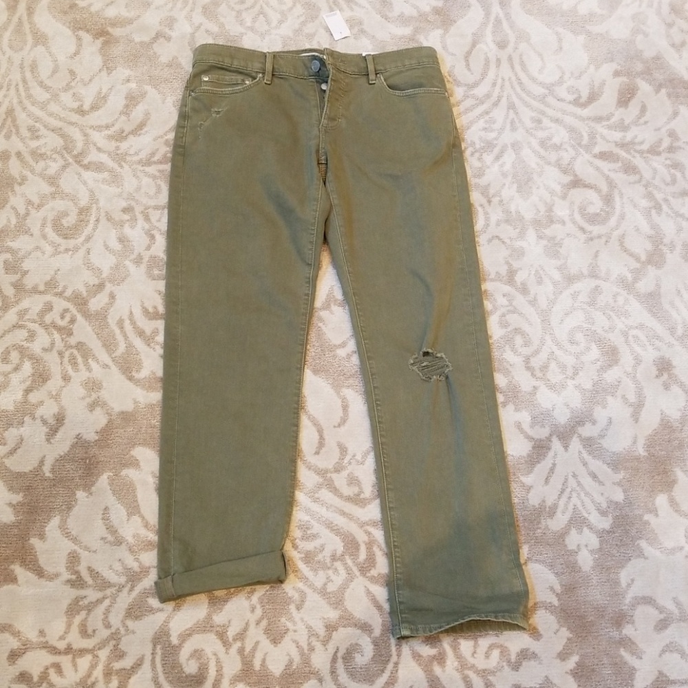 Loft boyfriend jean size 26 or 2 nwt